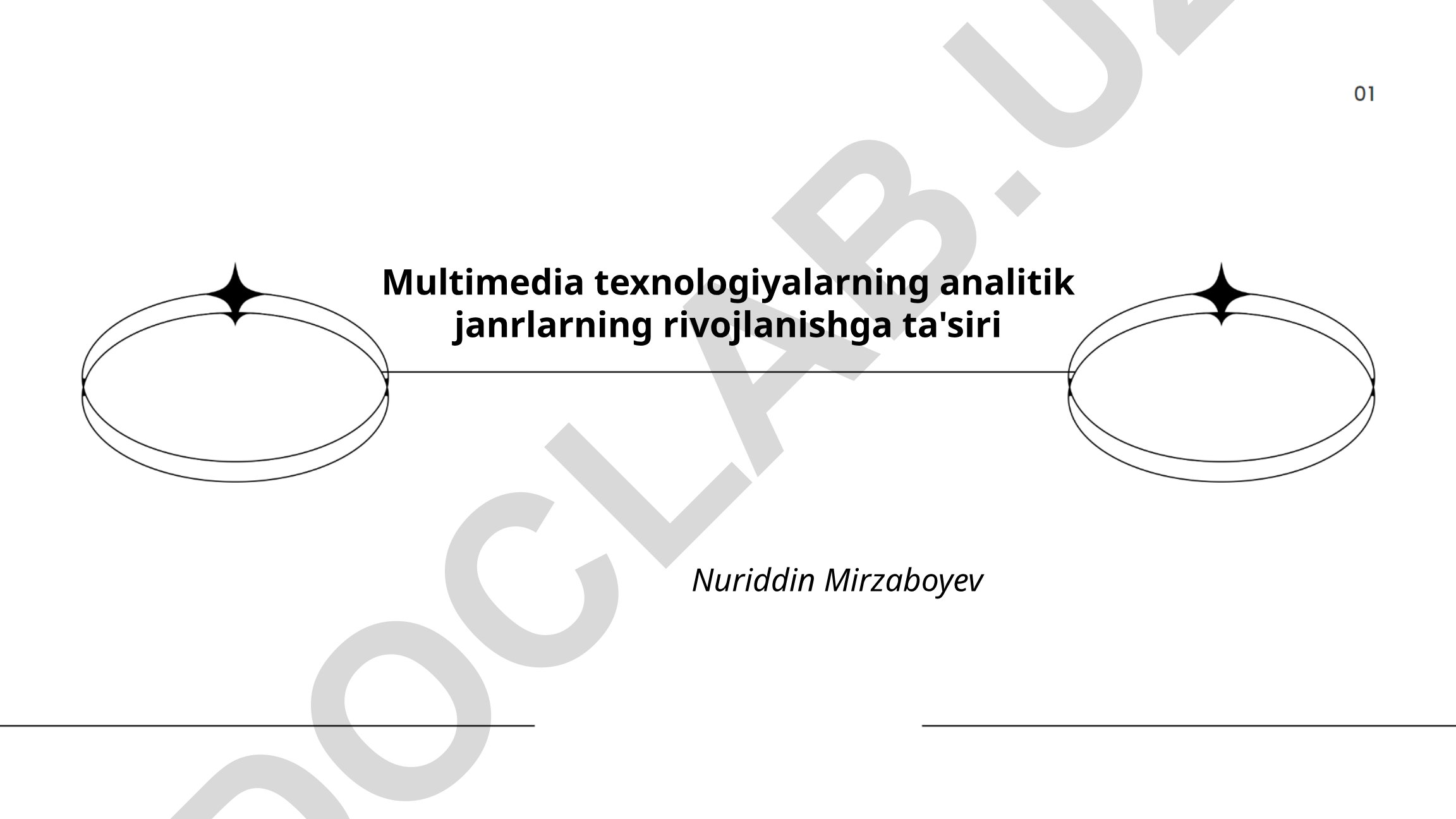 Multimedia texnologiyalarning analitik janrlarning rivojlanishga ta'siri