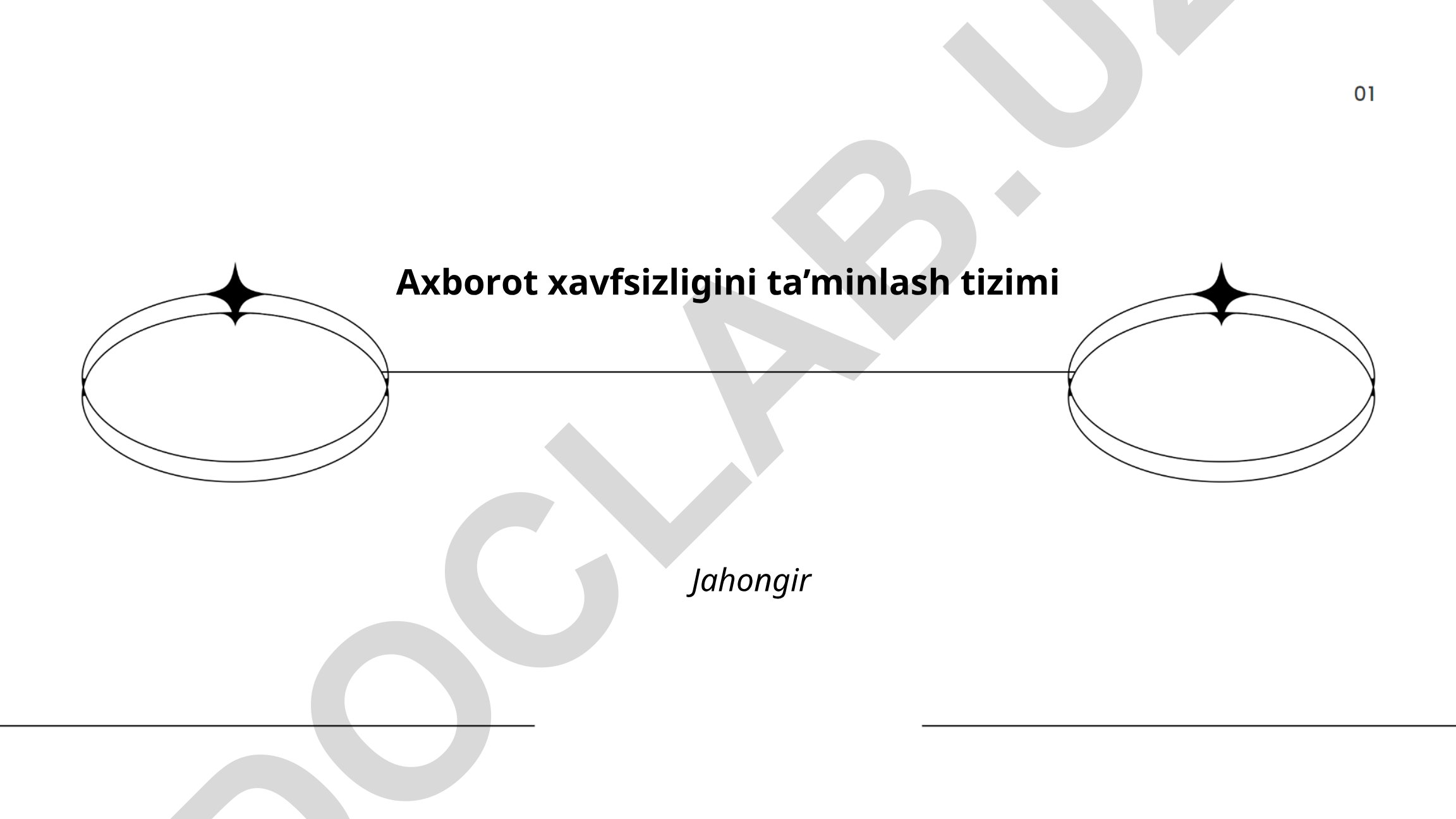 Axborot xavfsizligini ta'minlash tizimi