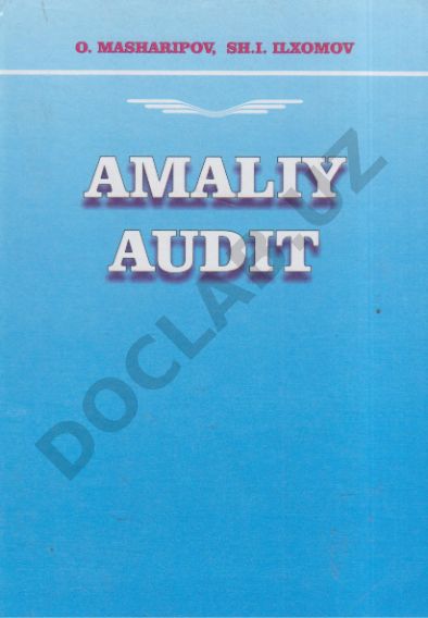 Amaliy audit: o'quv qo'llanma