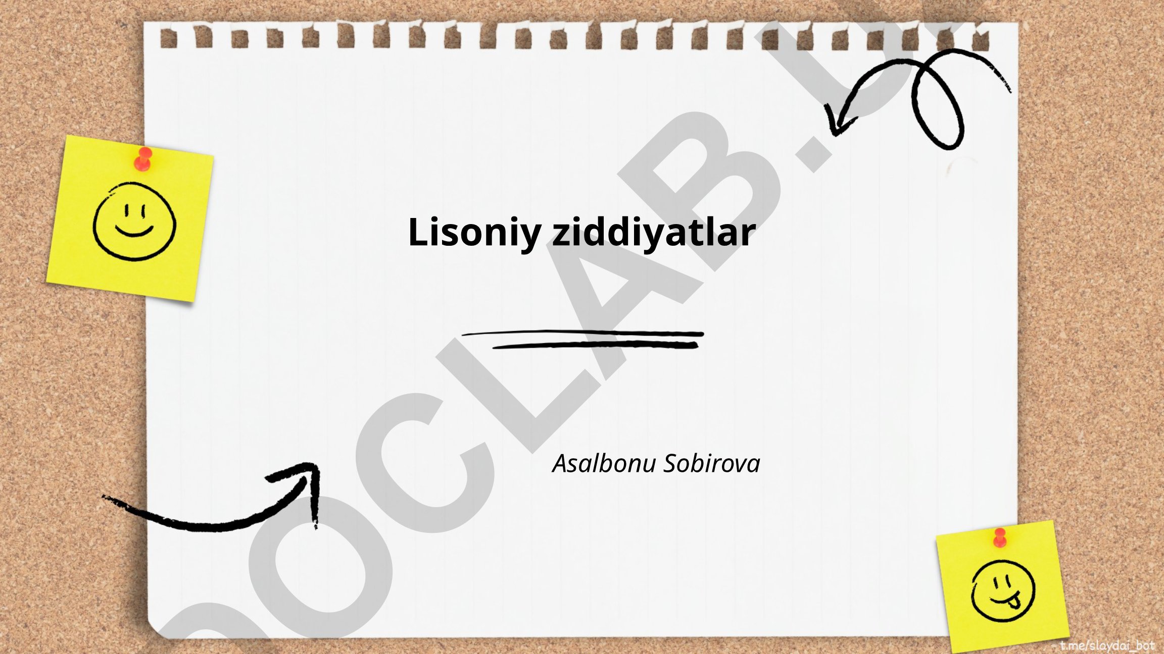 Lisoniy ziddiyatlarning sabab, oqibatlari va millatlararo munosabatlarga ta'siri