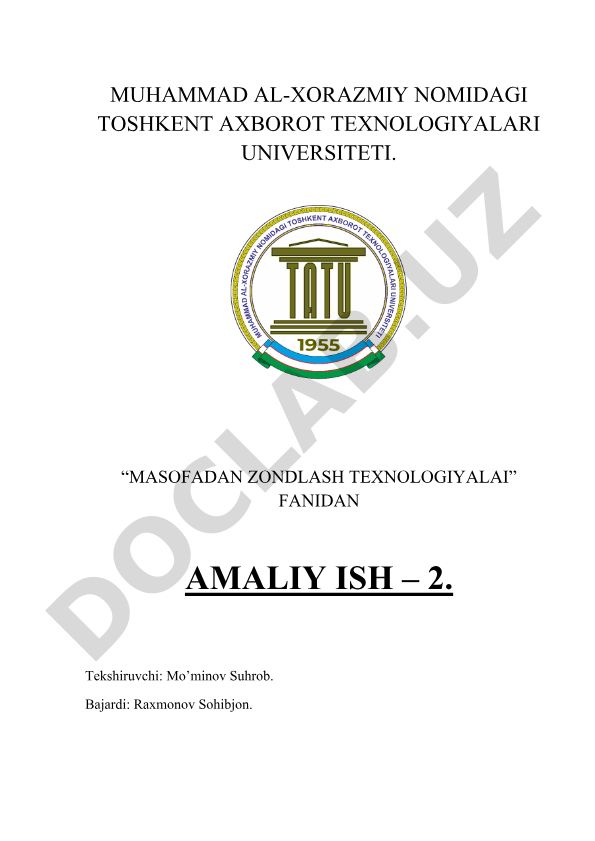 Amaliy ish