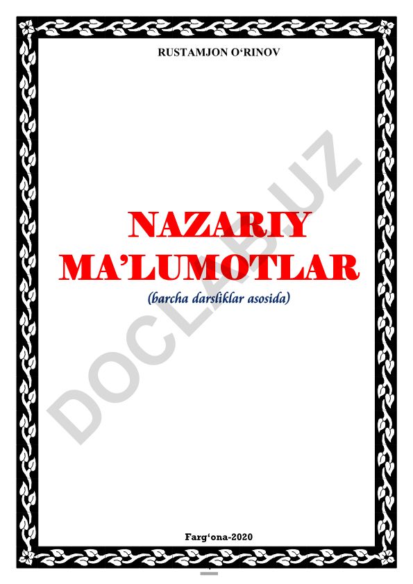 5-sinf adabiyot darsligi asosida maqollar haqida nazariy ma'lumotlar