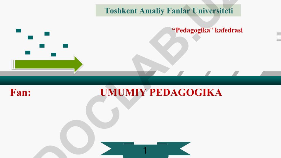 Ta’limni tashkil etish shakllari va turlari