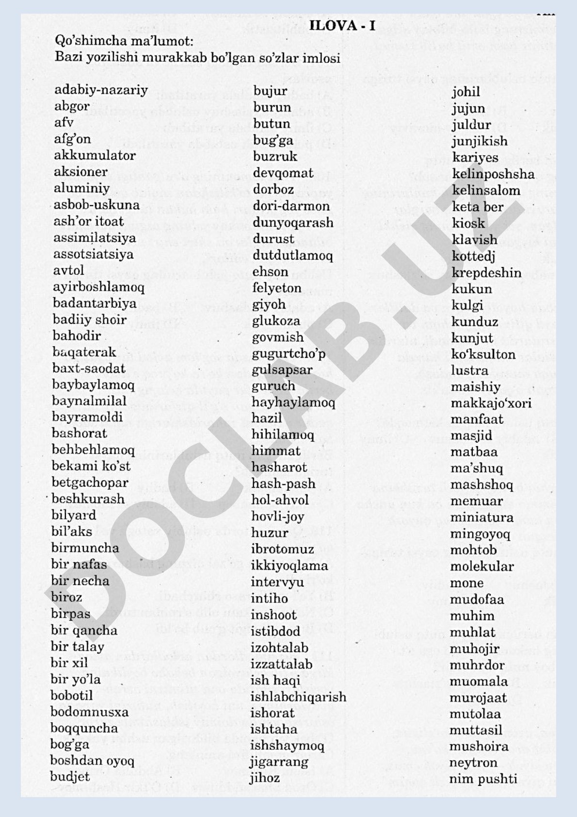 O'zbekiston Respublikasi Prezidentining 2022-2026 yillarga mo'ljallangan Yangi O'zbekistonning taraqqiyot strategiyasi to'g'risidagi farmoni