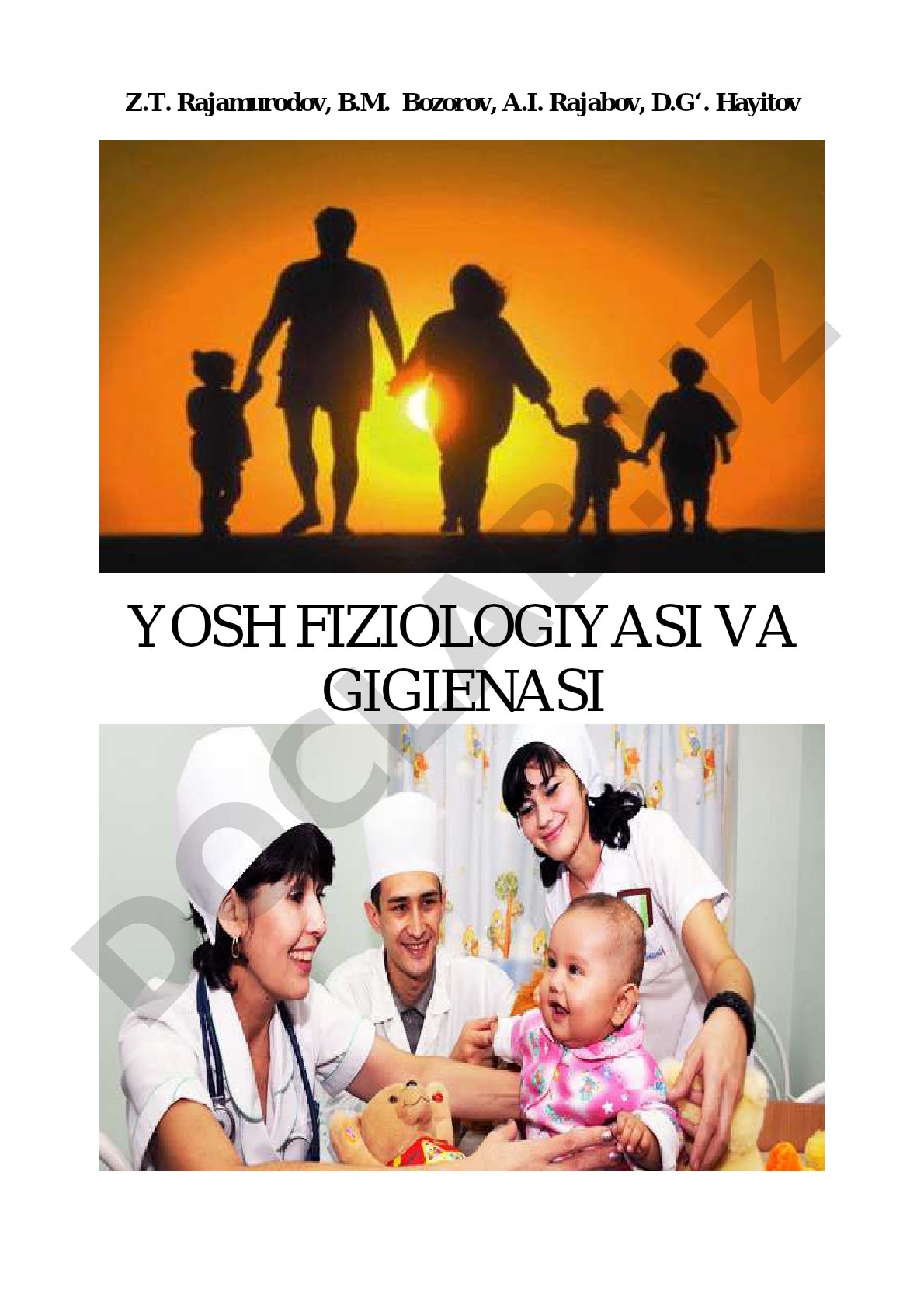 Yosh fiziologiyasi va gigienasi