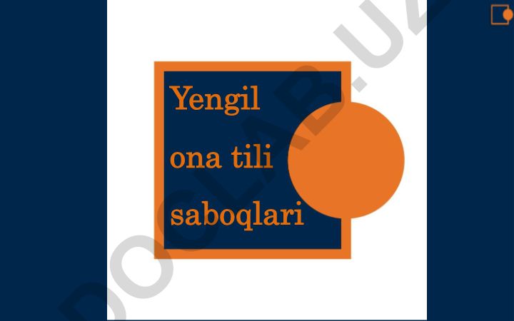 Yengil ona tili saboqlari: Fonetika