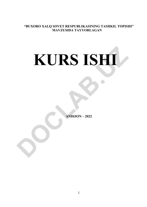Buxoro Xalq Sovet Respublikasining tashkil topishi
