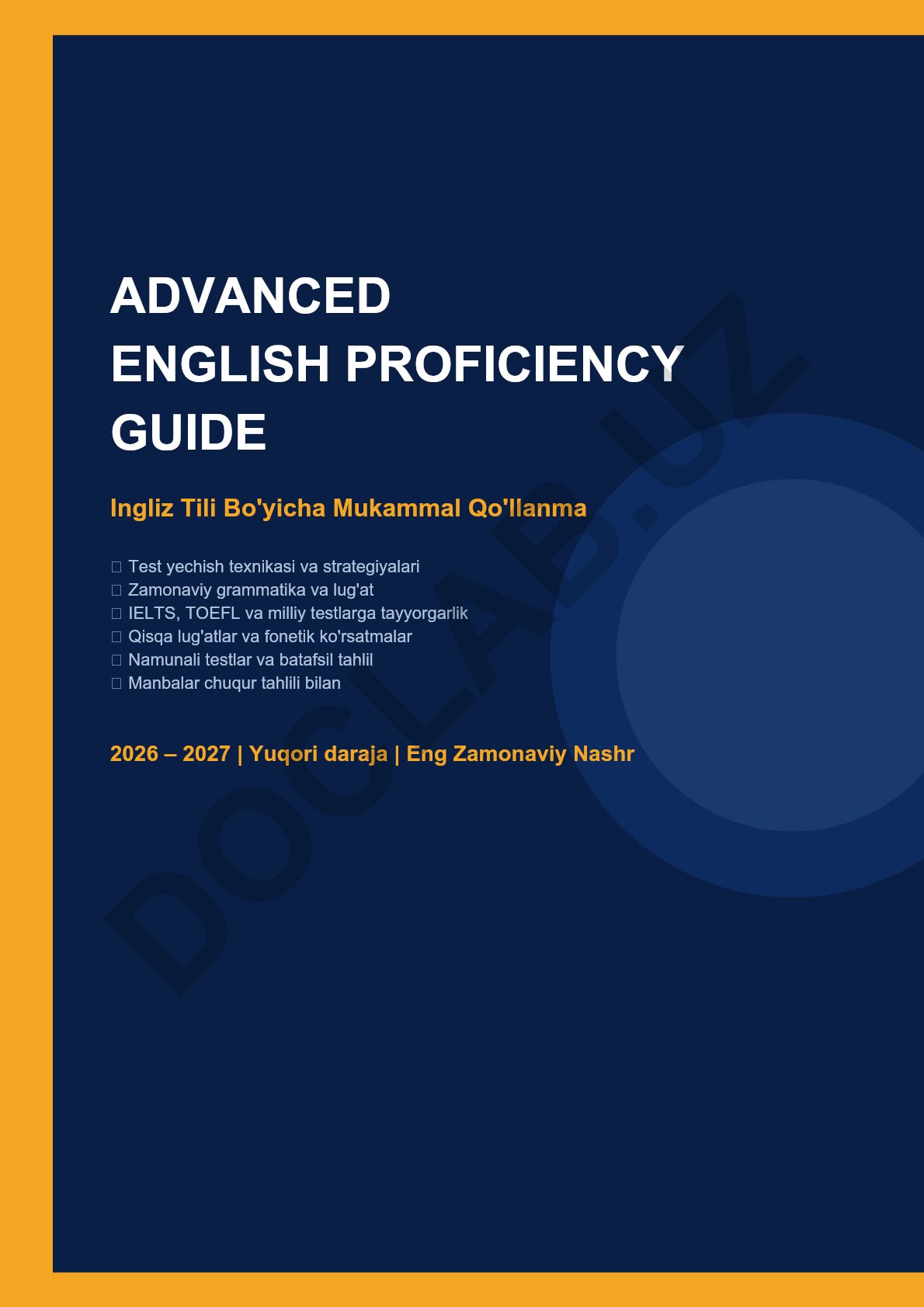 Advanced English Proficiency Guide 2026–2027