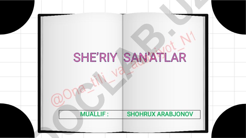 She'riy san'atlar: Alliteratsiya