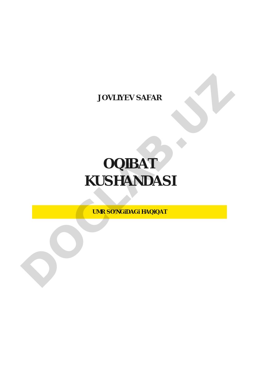 Jovliyev Safar oqibat kushandasi umr so'ngidagi haqiqat
