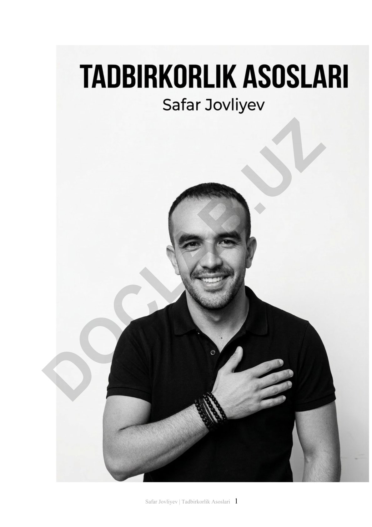 Tadbirkorlik asoslari: Biznes g'oya, moliya va marketing