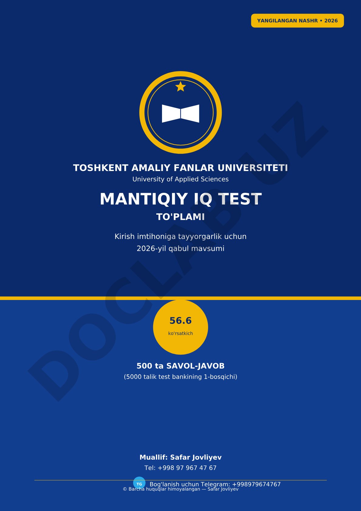 Mantiqiy IQ test to'plami