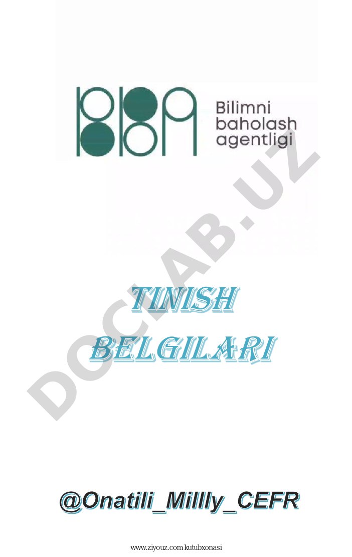 O'zbek tili punktuatsiyasining asosiy qoidalari