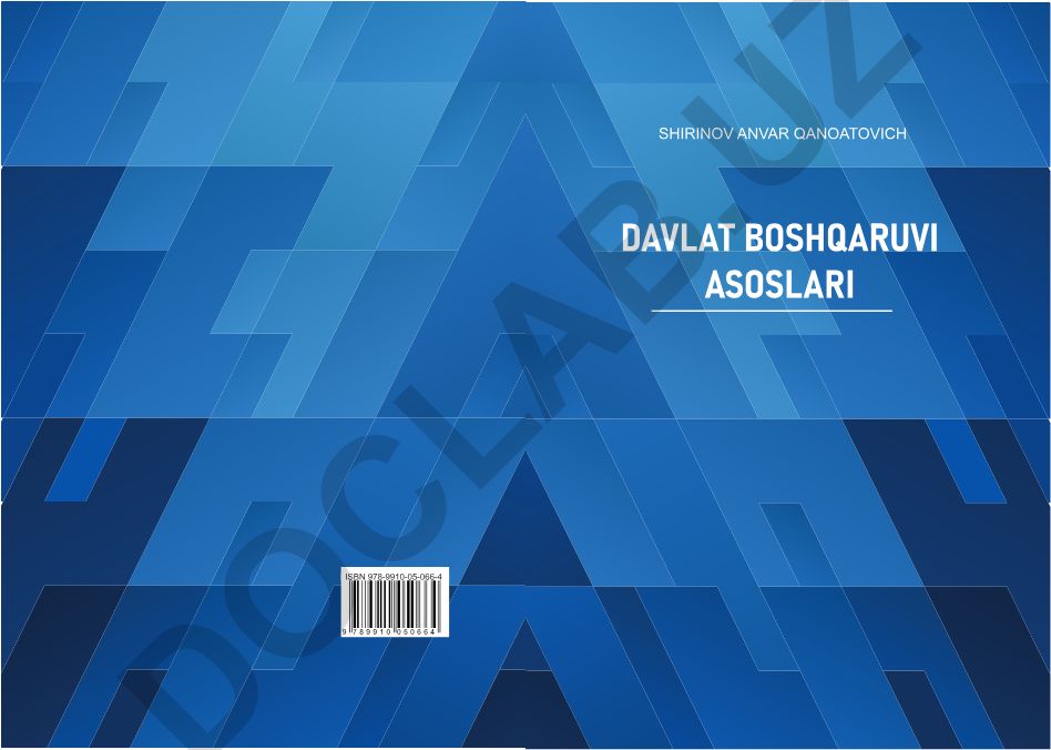 Davlat boshqaruvi asoslari
