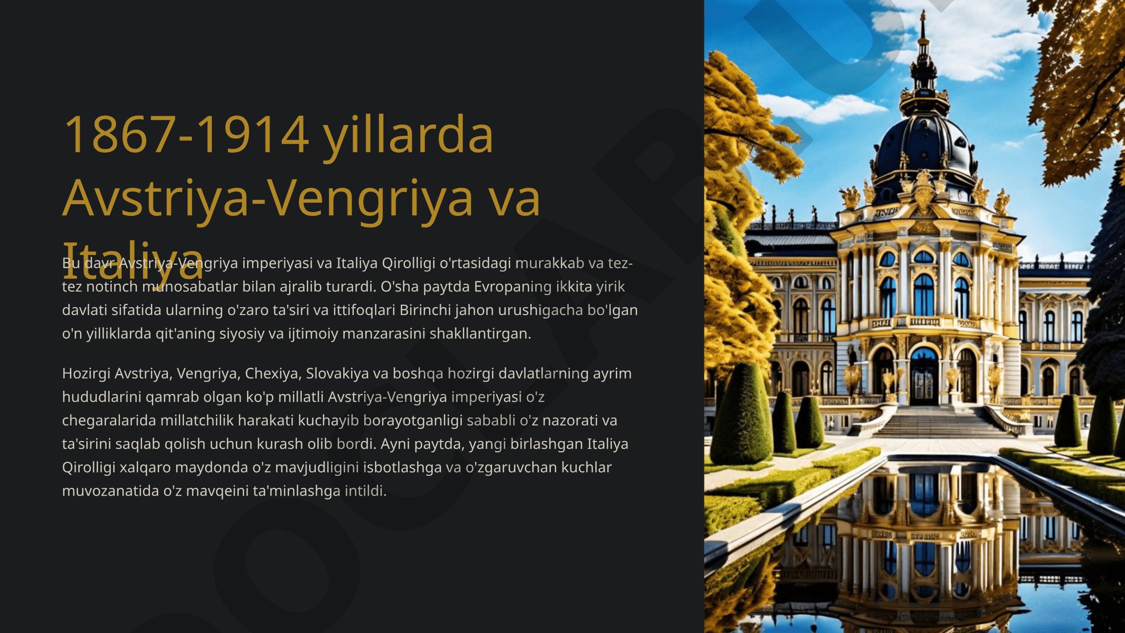 Avstriya-Vengriya va Italiya o'rtasidagi munosabatlar (1867-1914)