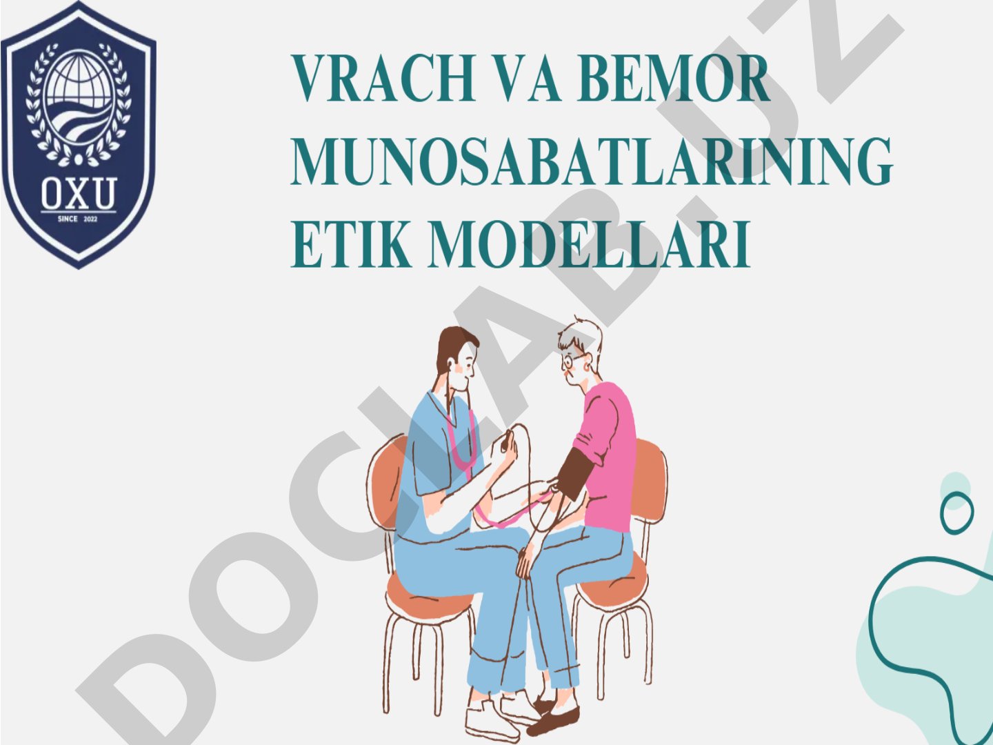 Taqdimot mavzusi aniqlanmadi