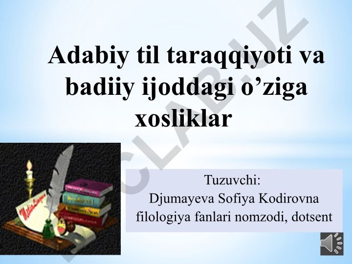 Temuriylar davrida turkiy til taraqqiyoti va Alisher Navoiyning roli