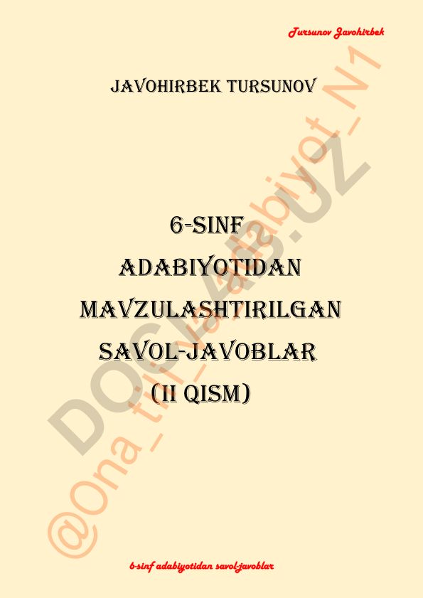 Said Ahmad hayoti va ijodi haqida savol-javoblar