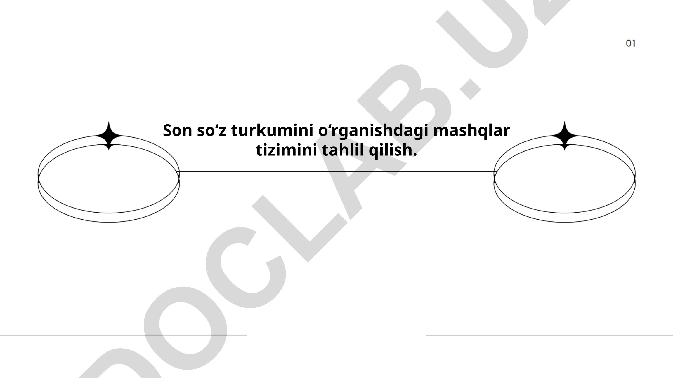 Son so‘z turkumini o‘rganishdagi mashqlar tizimini tahlil qilish
