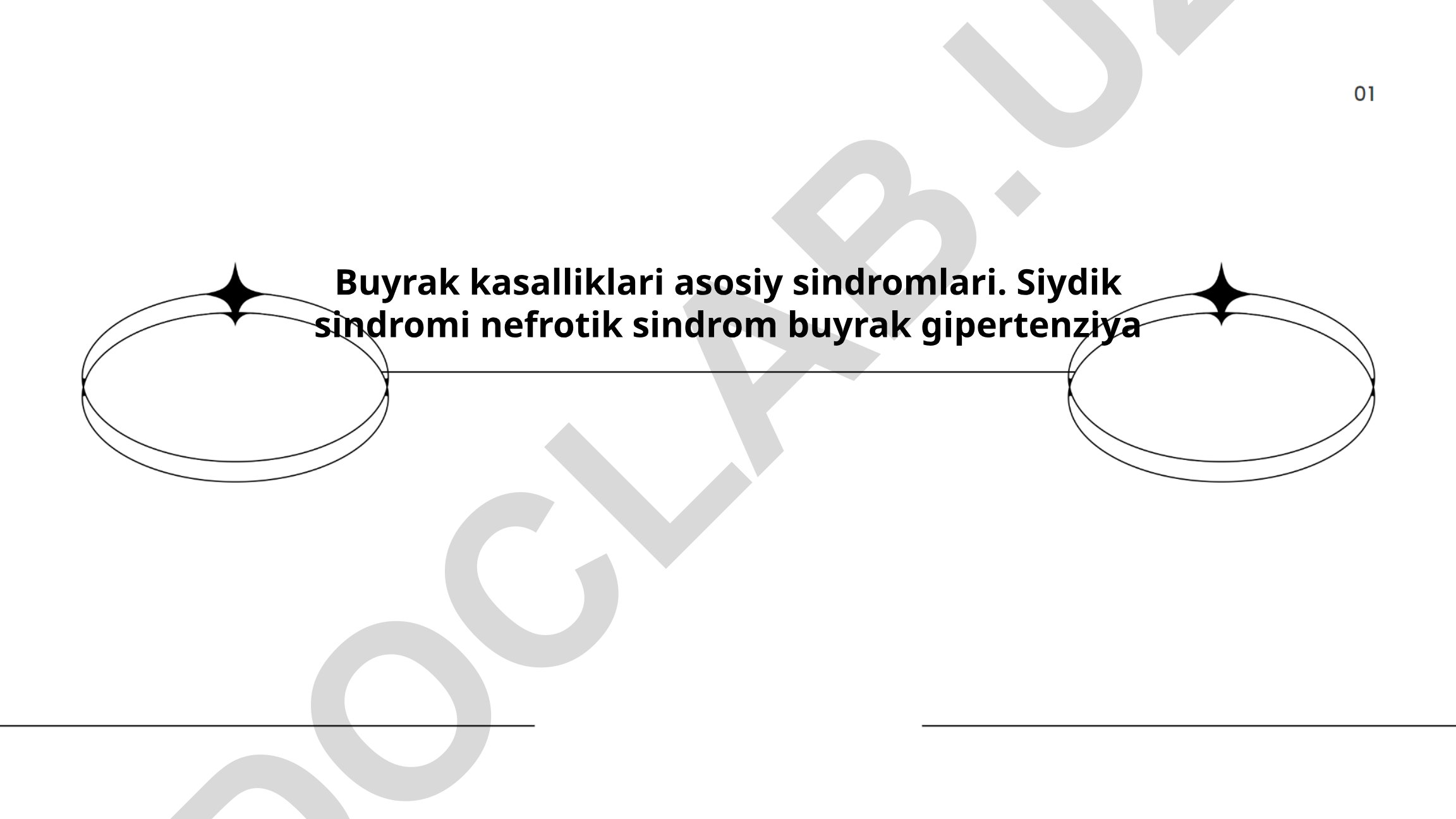 Buyrak kasalliklari asosiy sindromlari