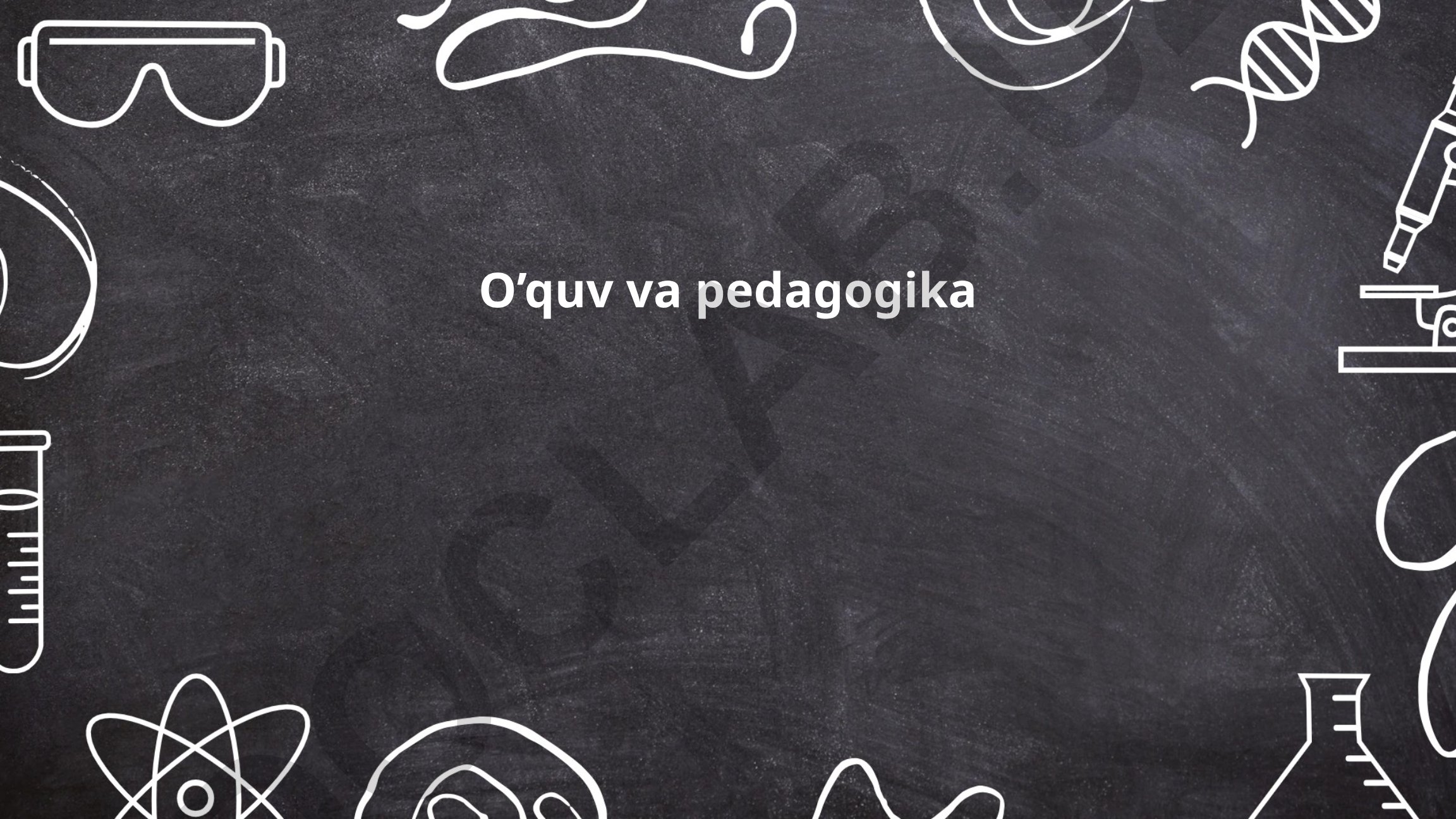 O'zbekistonda ta'lim tizimining rivojlanishi va pedagogik innovatsiyalar