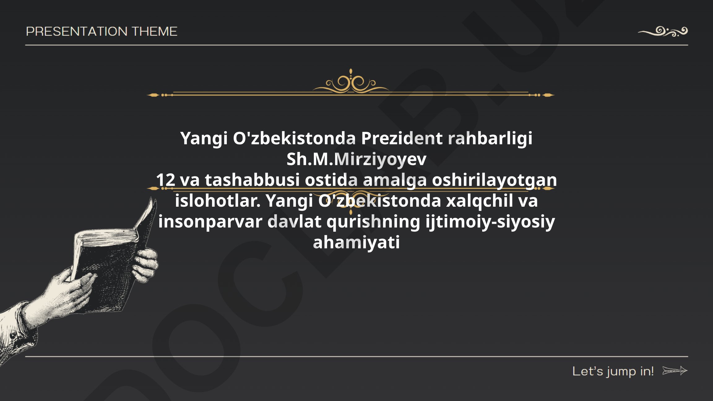 Yangi O'zbekistonda davlat boshqaruvini isloh qilish va ijtimoiy-siyosiy ahamiyati