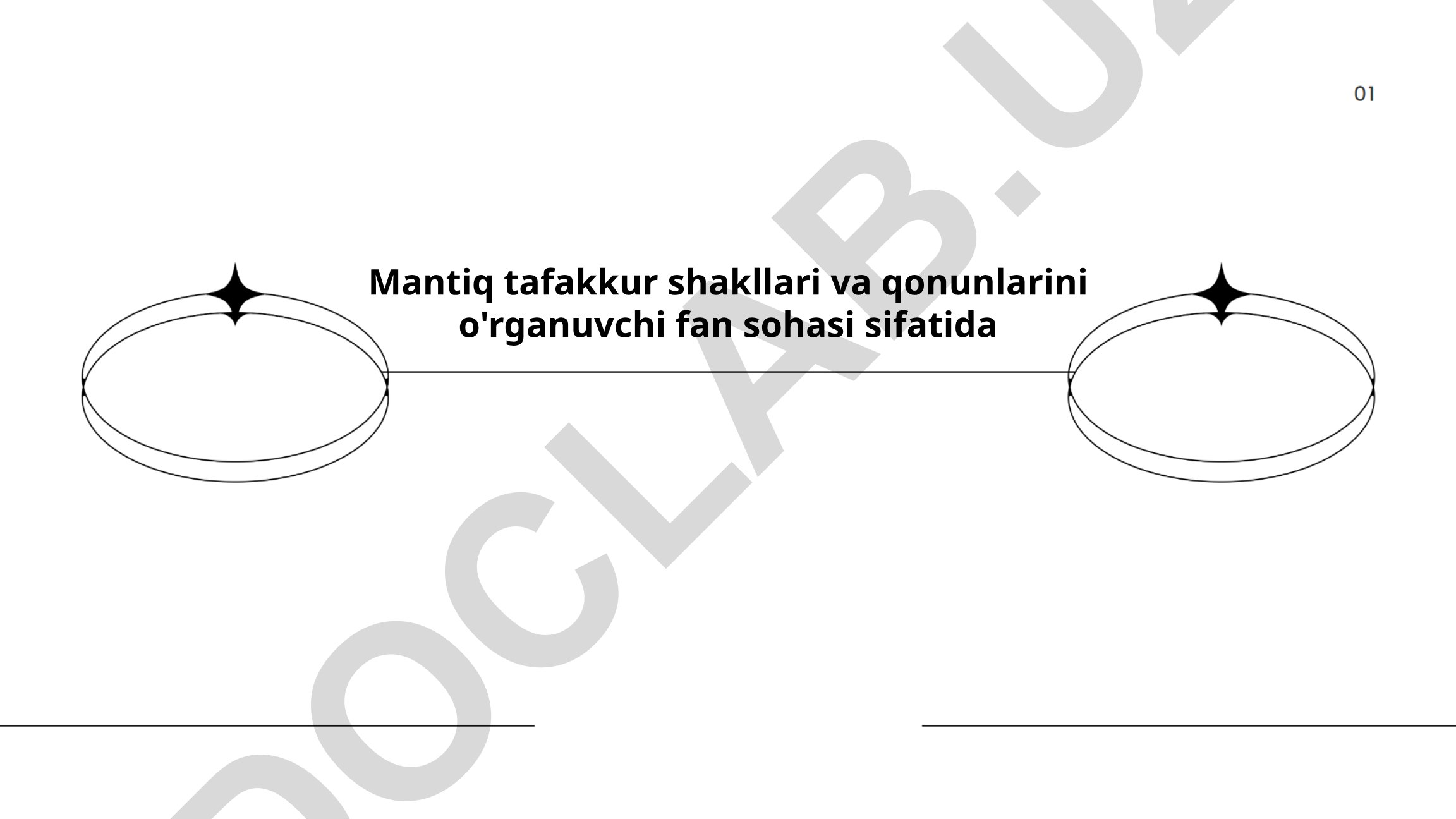 Mantiqning mavzusi va vazifalari: tafakkur shakllari va qonunlari