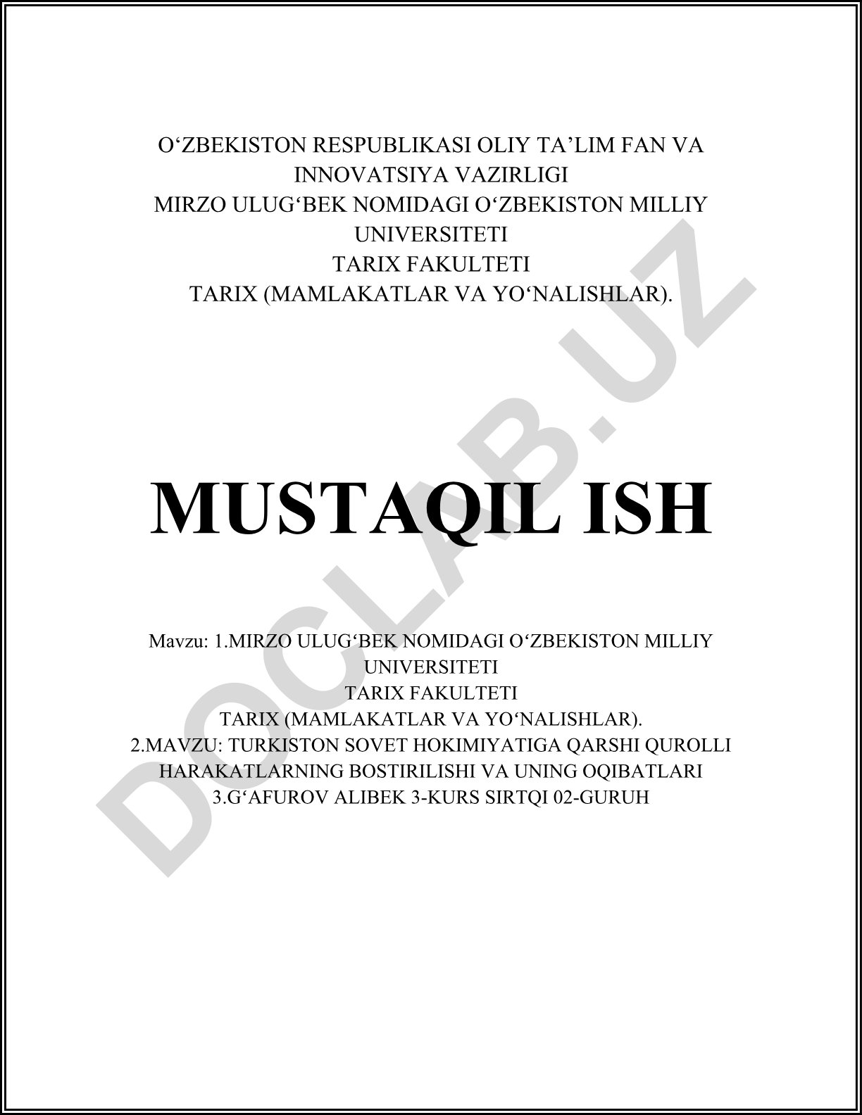 Turkiston Sovet hokimiyatiga qarshi qurolli harakatlarning bostirilishi va uning oqibatlari