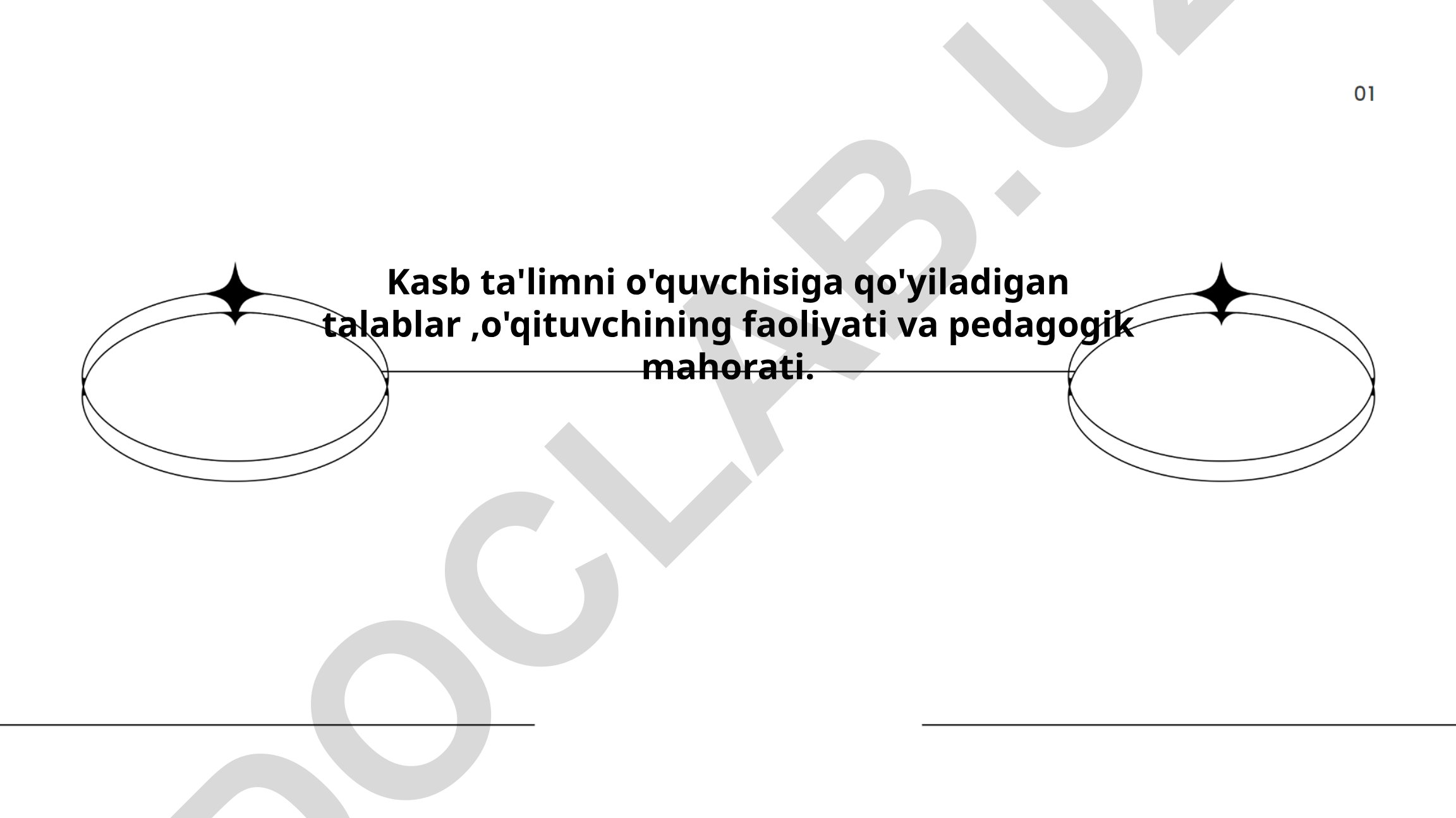 Kasb ta'limi o'quvchisiga qo'yiladigan talablar va o'qituvchi faoliyati