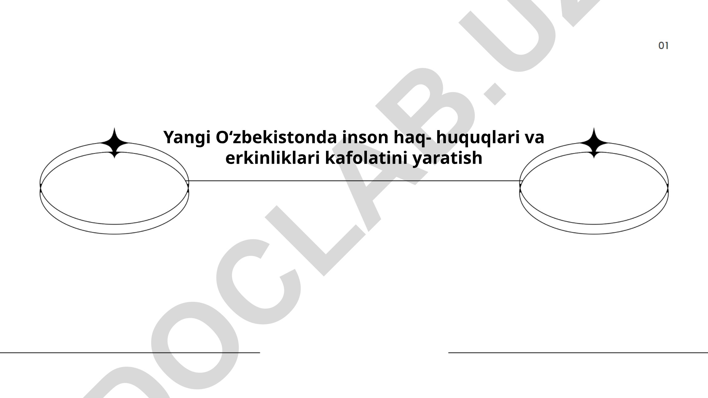 Yangi Oʻzbekistonda inson haq-huquqlari va erkinliklari kafolatini yaratish