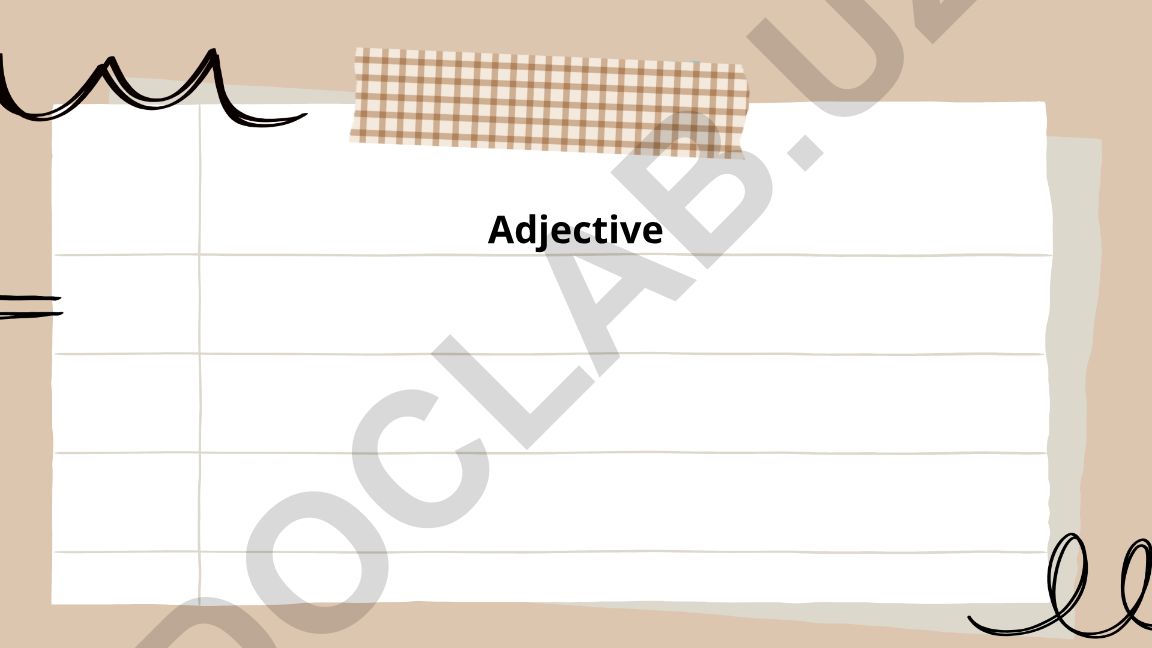 Adjectives in English Language: Definition, Types and Comparative Forms