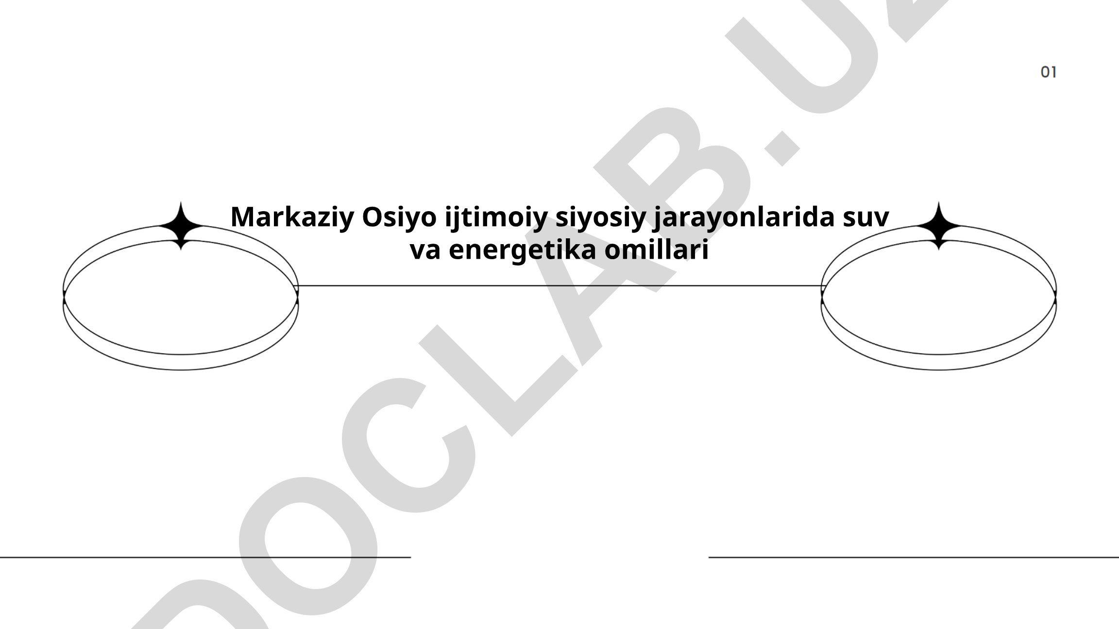 Markaziy Osiyo ijtimoiy siyosiy jarayonlarida suv va energetika omillari