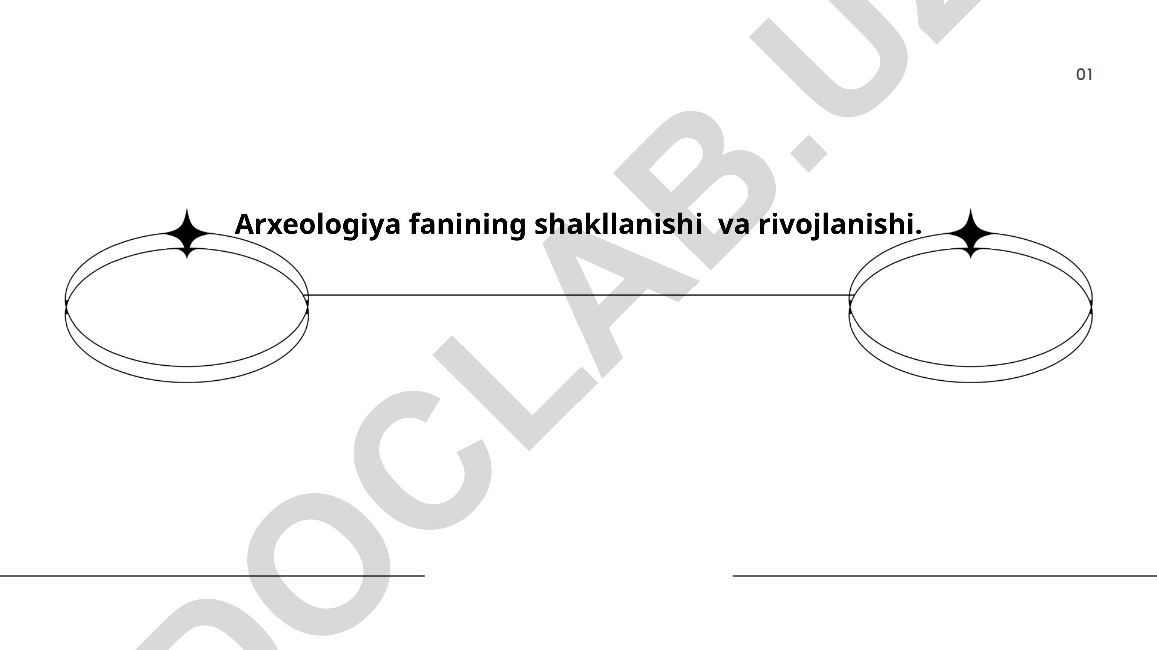 Arxeologiya fanining shakllanishi va rivojlanishi