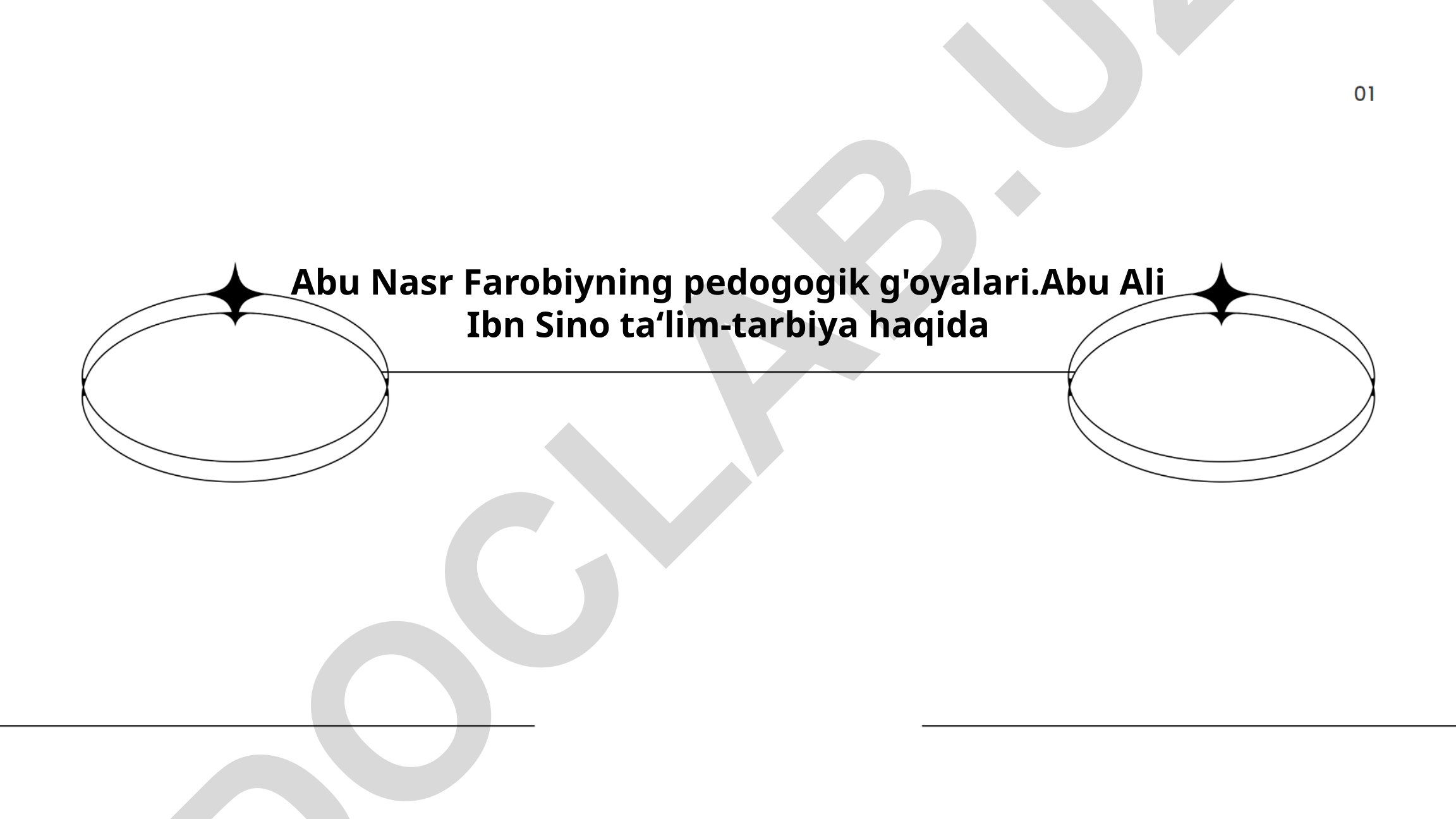 Abu Nasr Farobiyning pedagogik g'oyalari va ta'lim nazariyasi