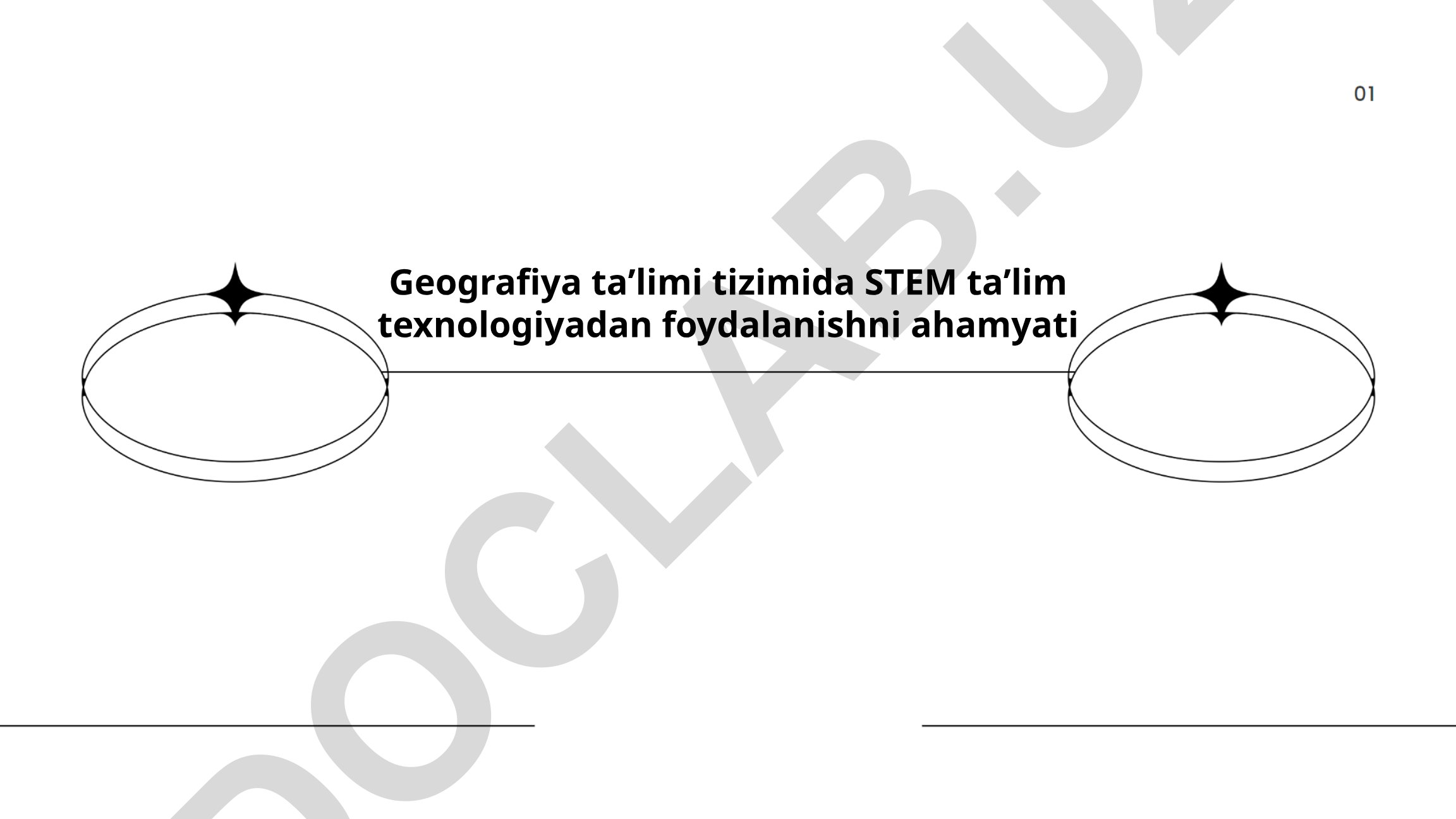 Geografiya ta'limida STEM texnologiyalardan foydalanish
