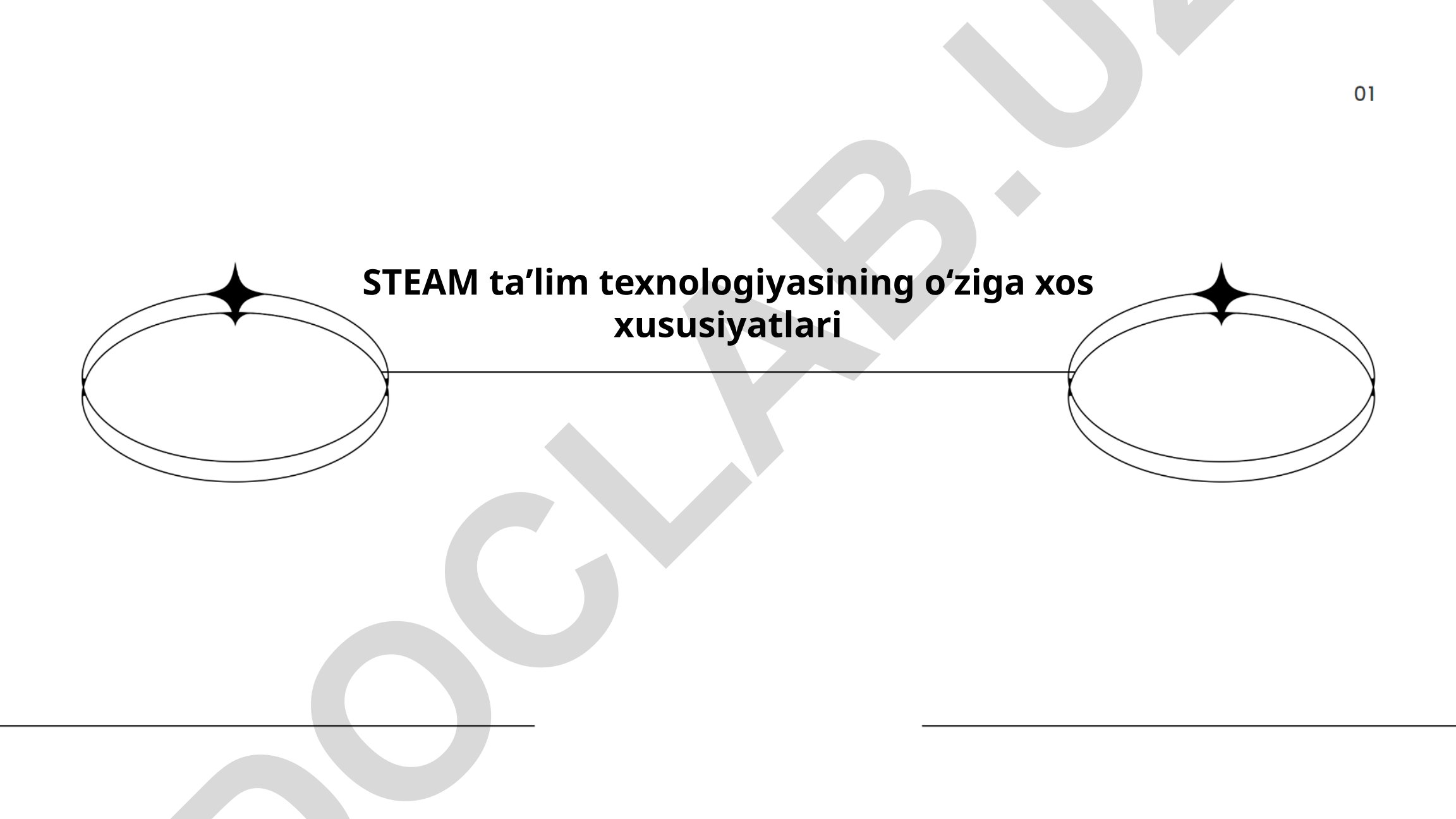STEAM ta'lim texnologiyasining o'ziga xos xususiyatlari