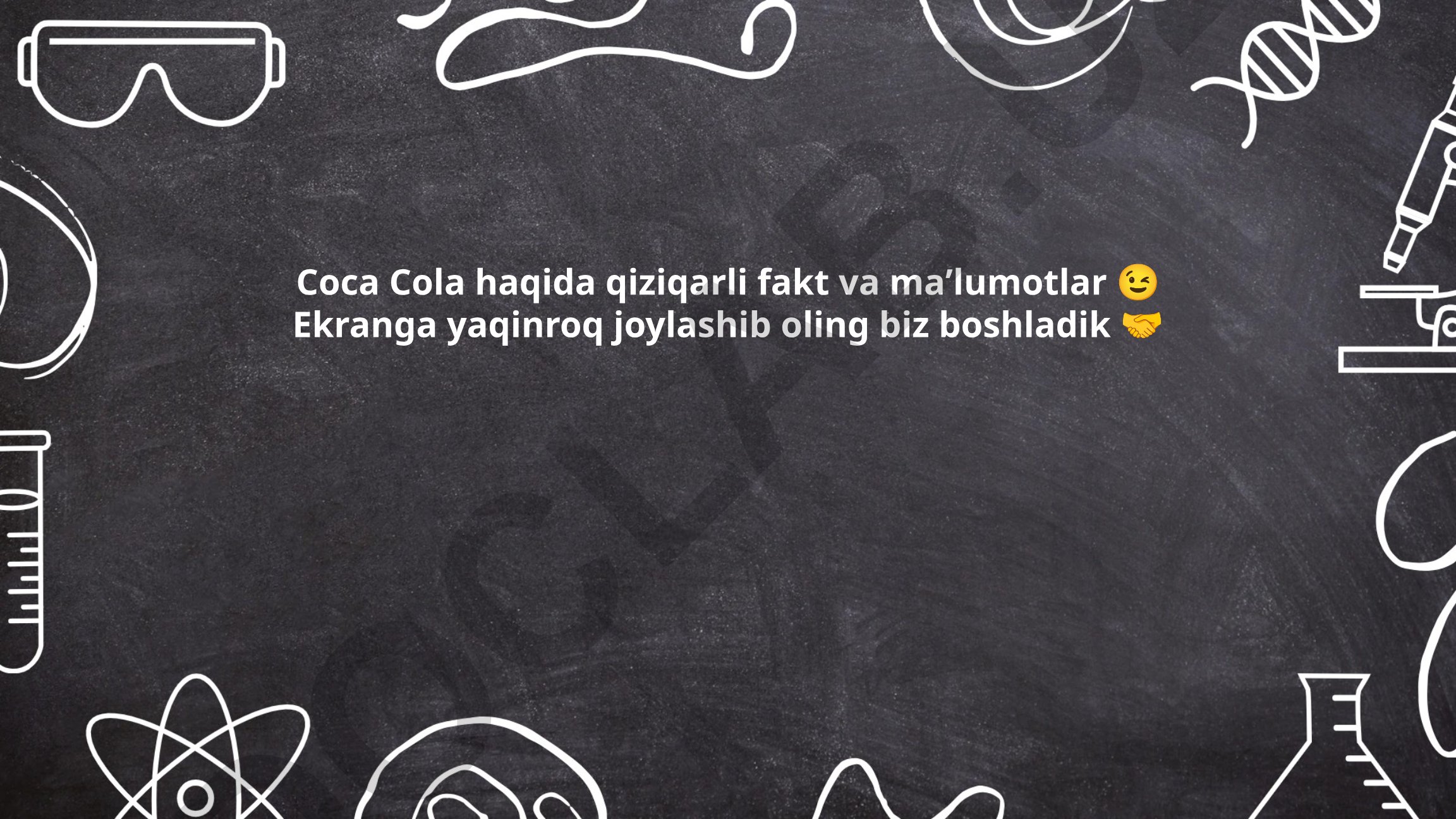 Coca-Cola yaratilish tarixi va brend logotipi