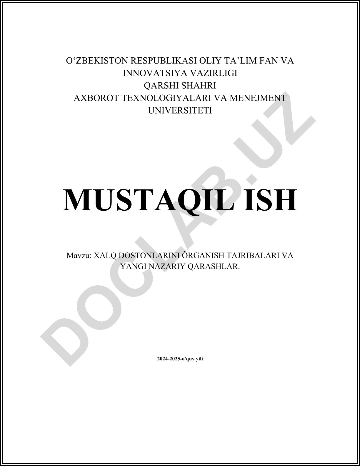 Xalq dostonlarini o'rganish tajribalari va yangi nazariy qarashlar