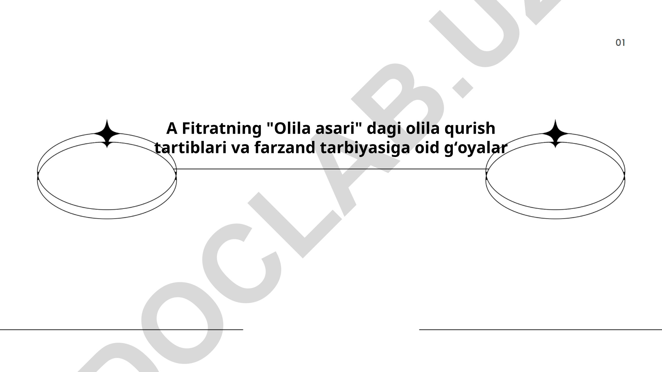 A Fitratning "Olila asari" dagi oila qurish tartiblari va farzand tarbiyasi