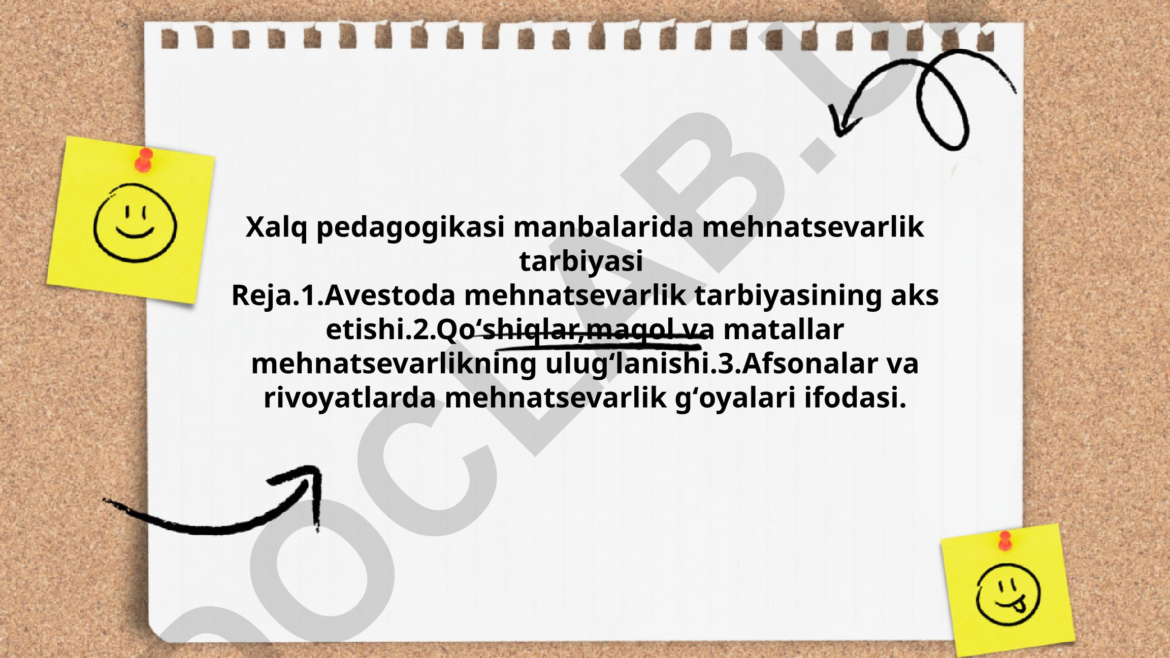 Xalq pedagogikasi manbalarida mehnatsevarlik tarbiyasi