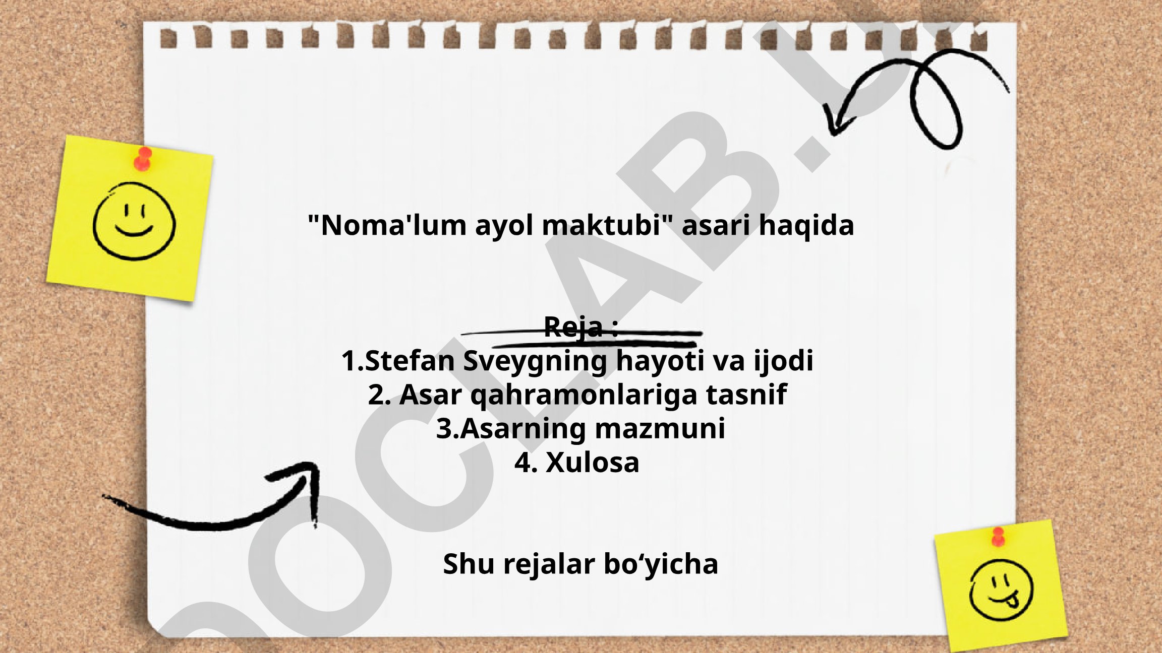 Stefan Sveygning hayoti va "Noma'lum ayol maktubi" asari tahlili