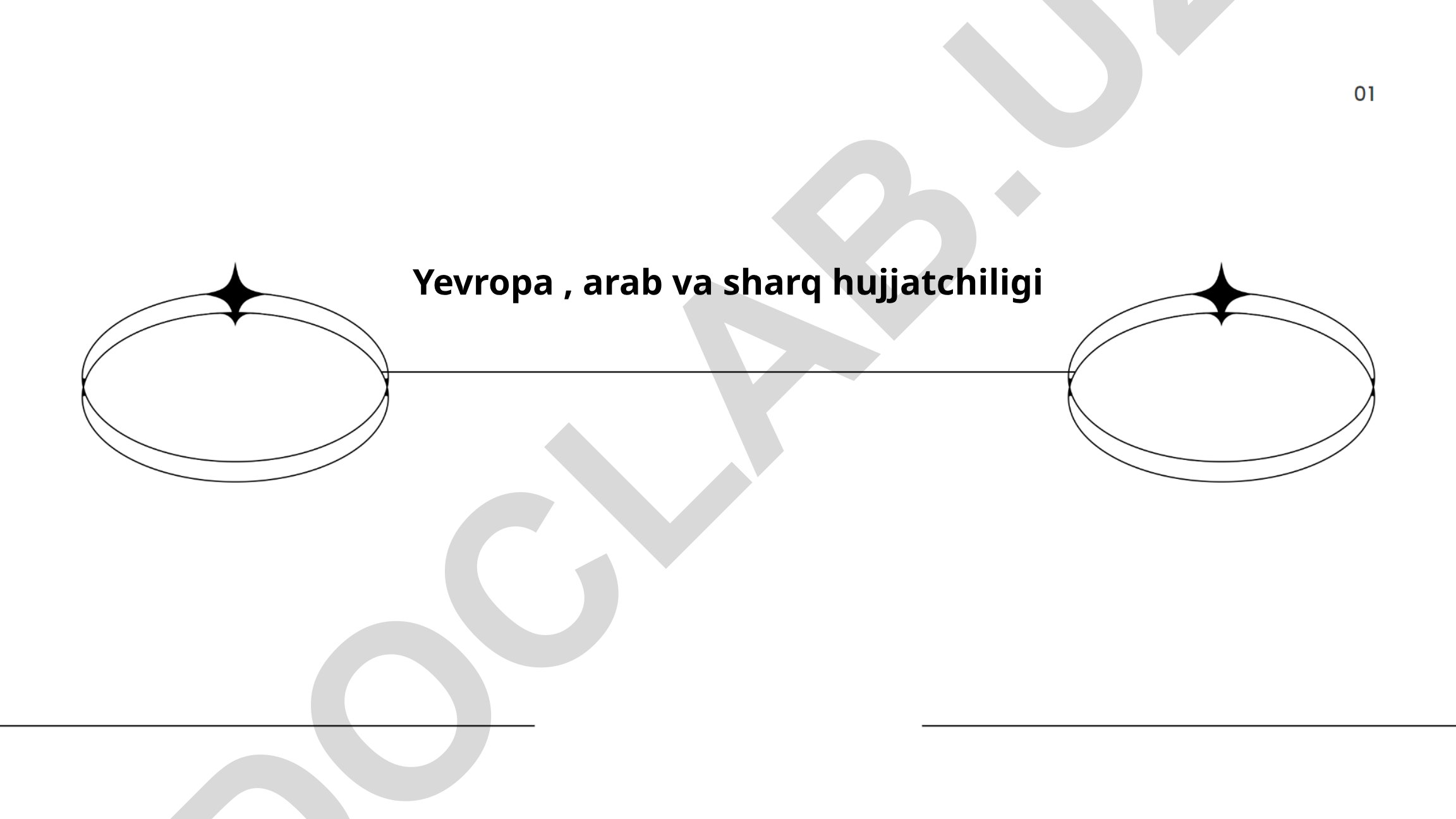 Yevropa, arab va sharq hujjatli kinosining rivojlanishi