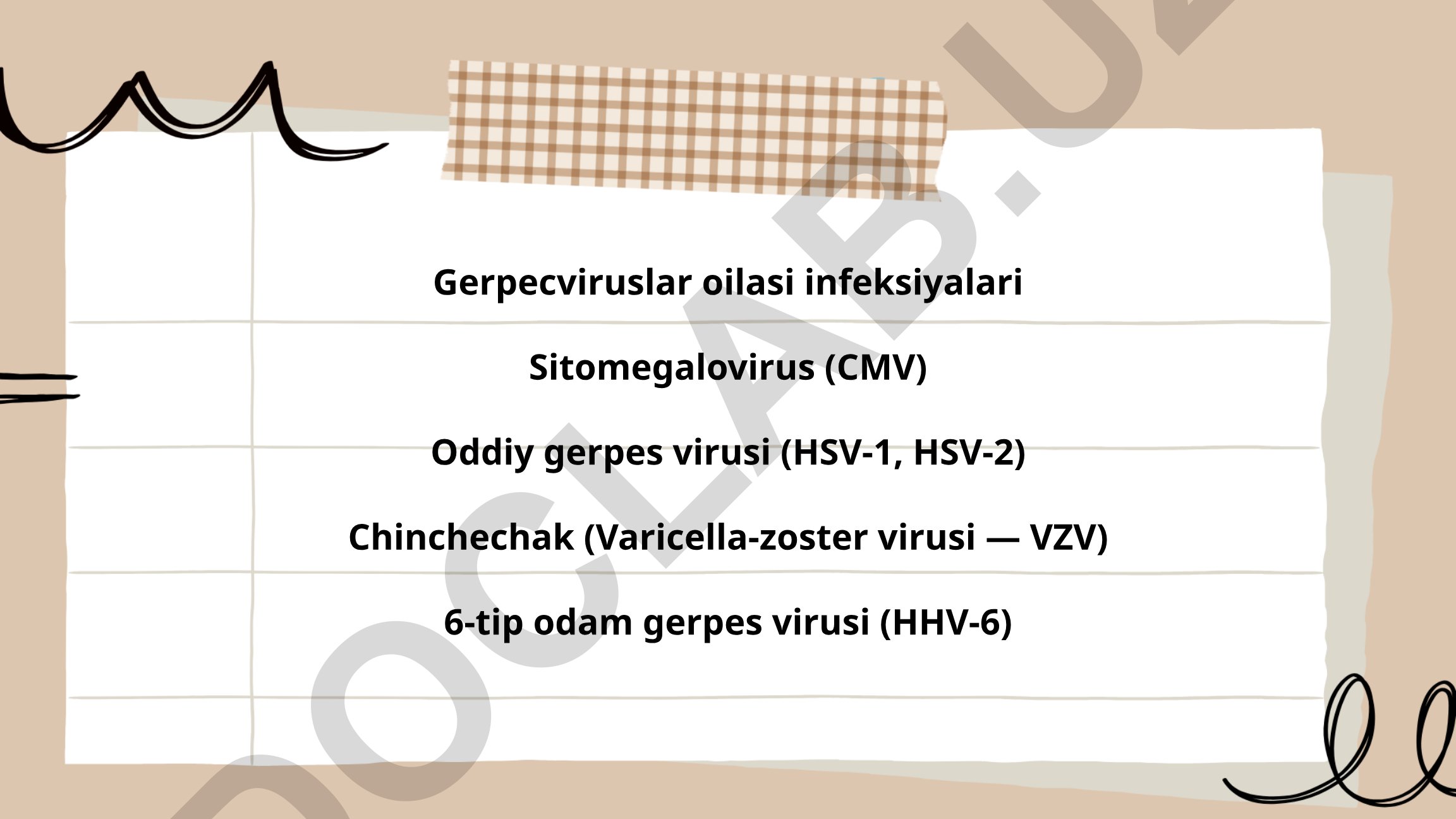 Gerpesviruslar oilasi infeksiyalari va Sitomegalovirus (CMV)