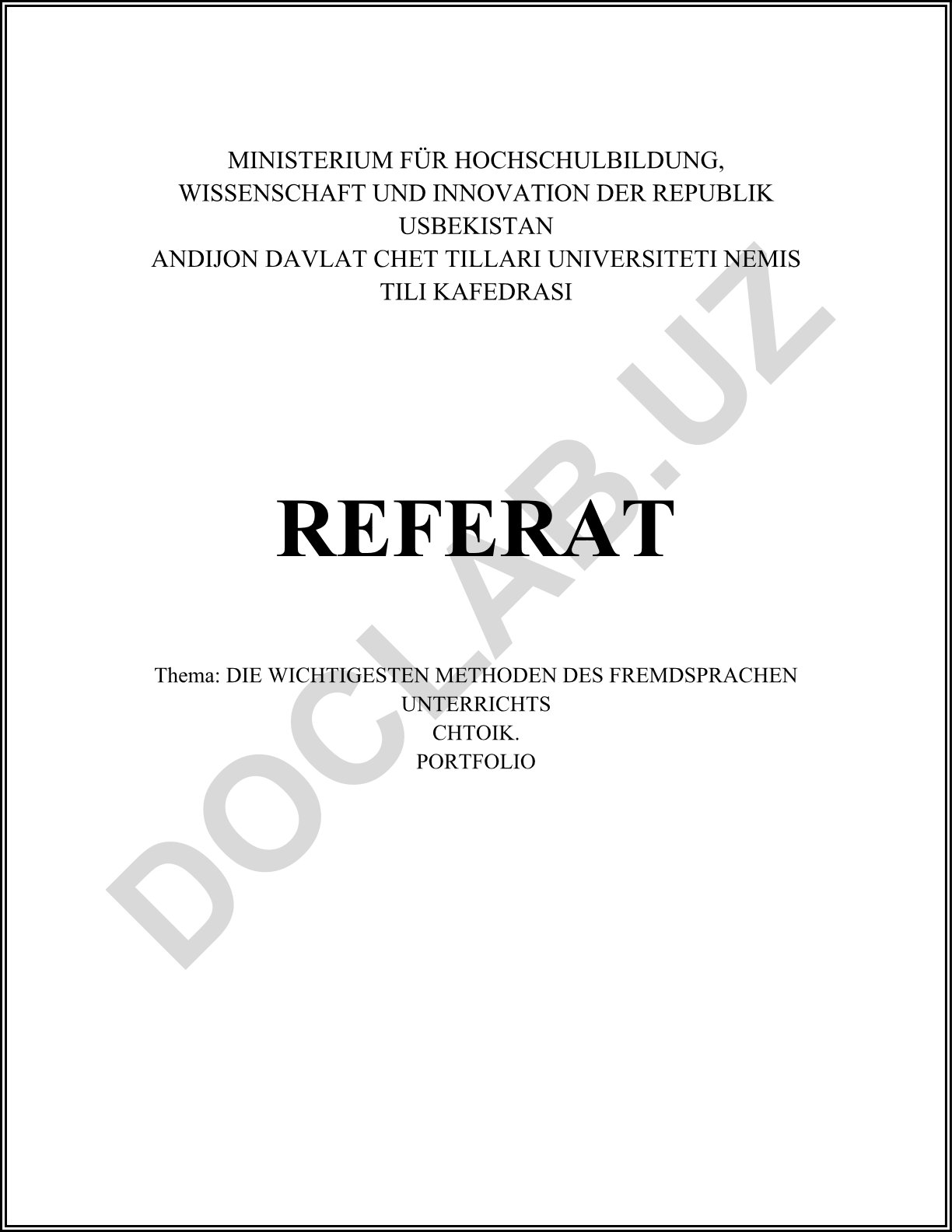 Die wichtigsten Methoden des Fremdsprachenunterrichts