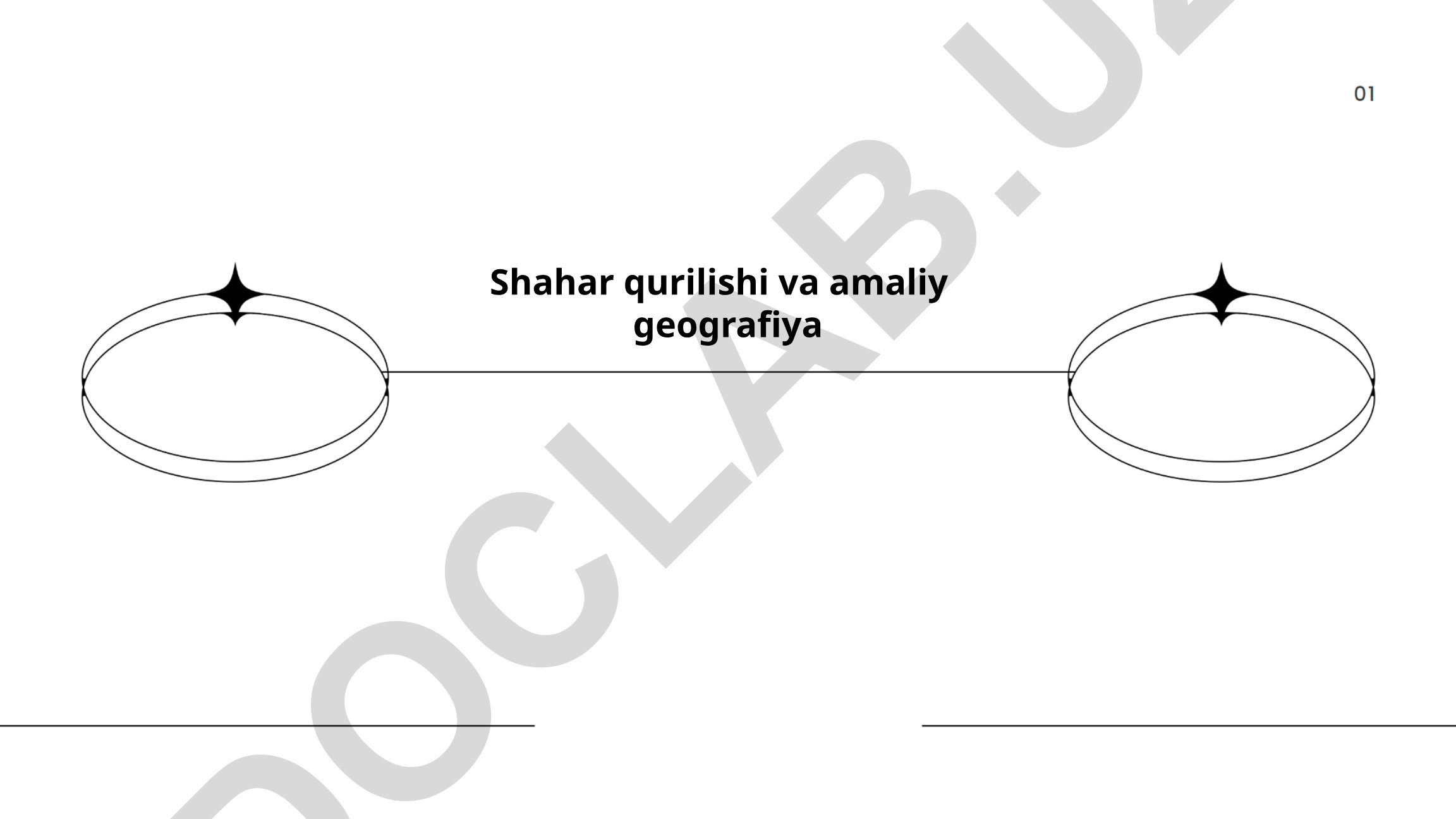 Shahar qurilishi va amaliy geografiya