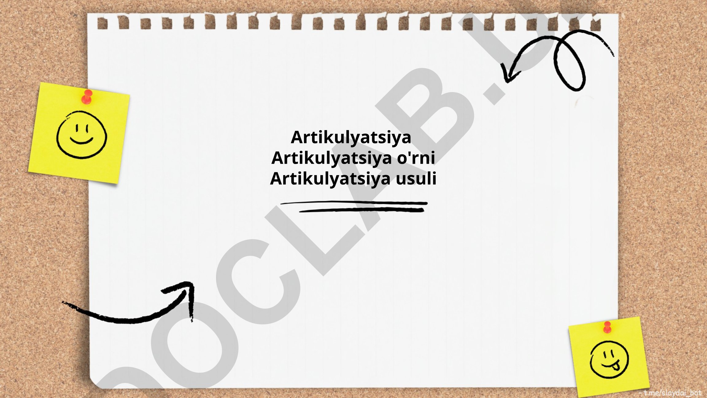Artikulyatsiya harakatlari va ovoz shakllantirish