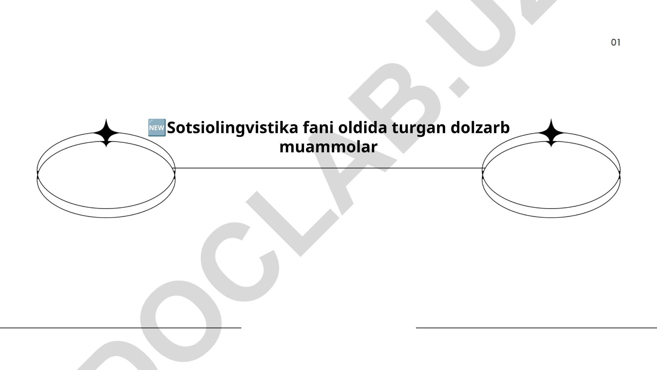 Sotsiolingvistika fani oldida turgan dolzarb muammolar