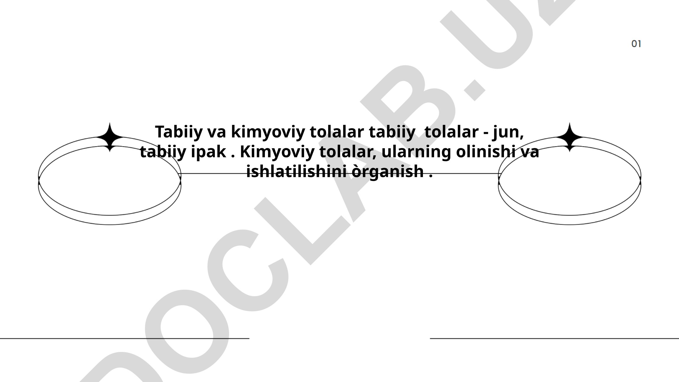 Tabiiy va kimyoviy tolalar: turlari, xususiyatlari va qo'llanilishi