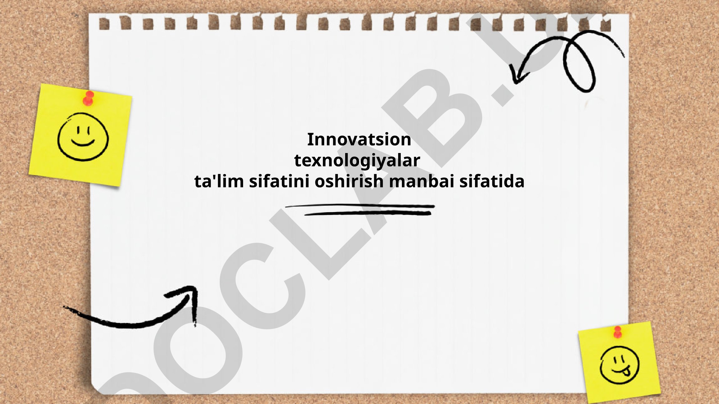 Innovatsion texnologiyalar ta'lim sifatini oshirish manbai sifatida