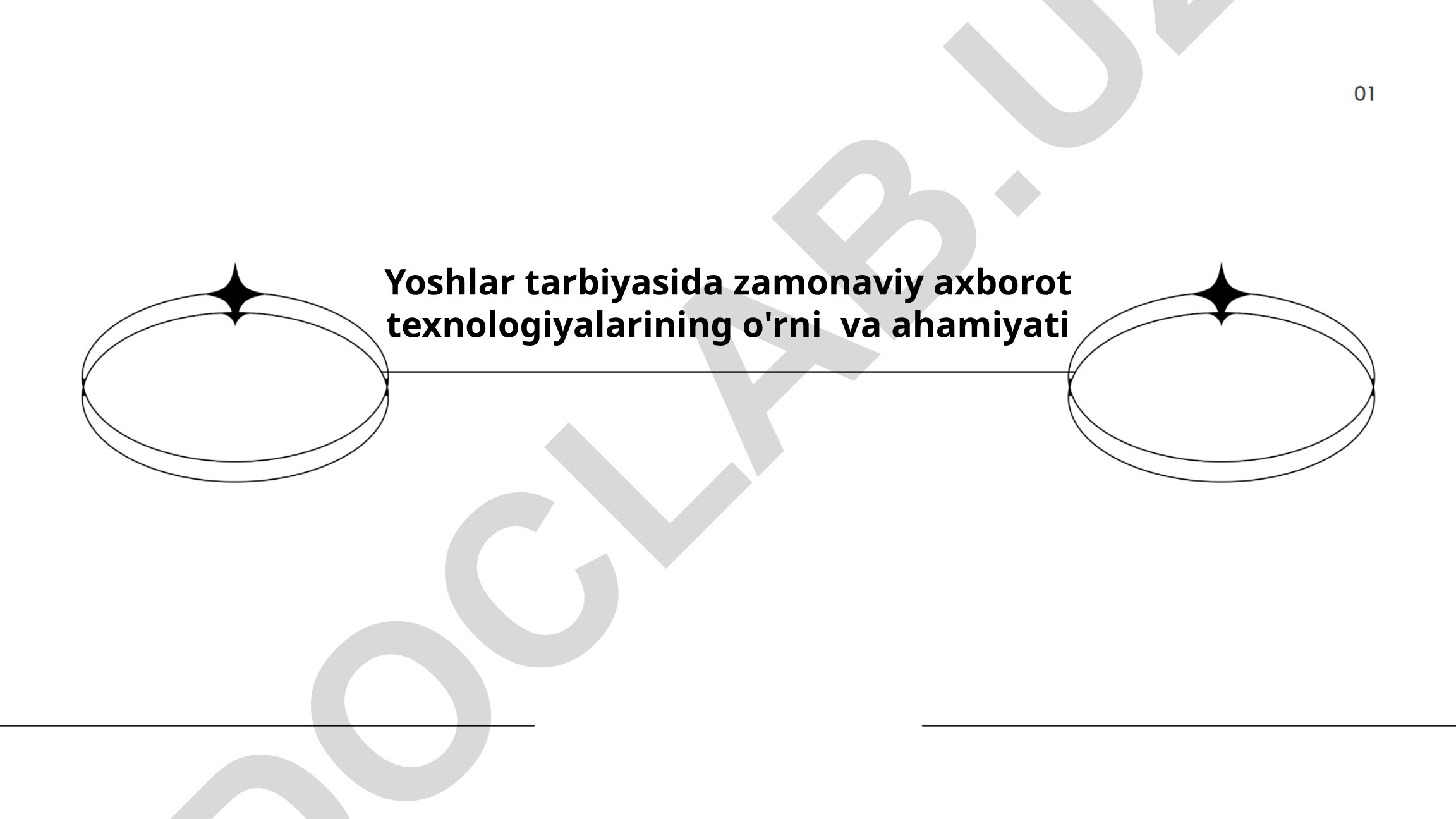 Yoshlar tarbiyasida zamonaviy axborot texnologiyalarining o'rni va ahamiyati